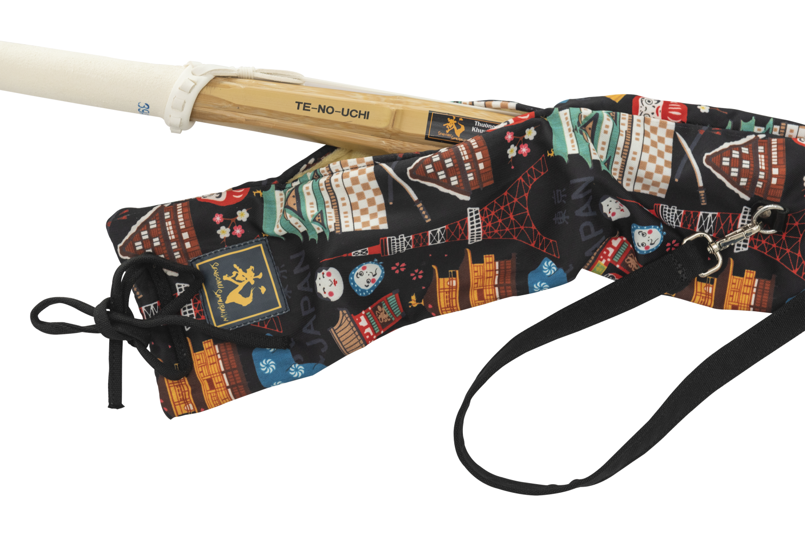 JAPAN | Túi Shinai, Túi Đựng Kiếm Tre, Kiếm Gỗ, Katana 