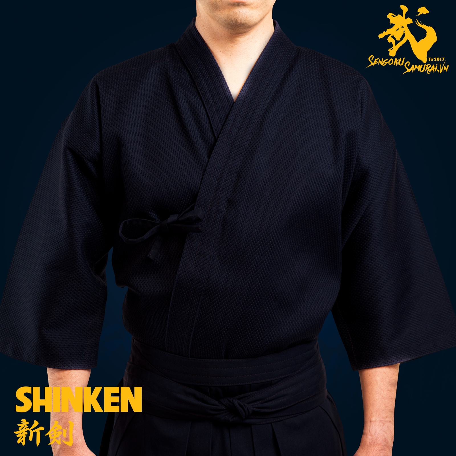 SHINKEN (Bộ) | Dougi 1 Lớp (Kendogi & Hakama) 