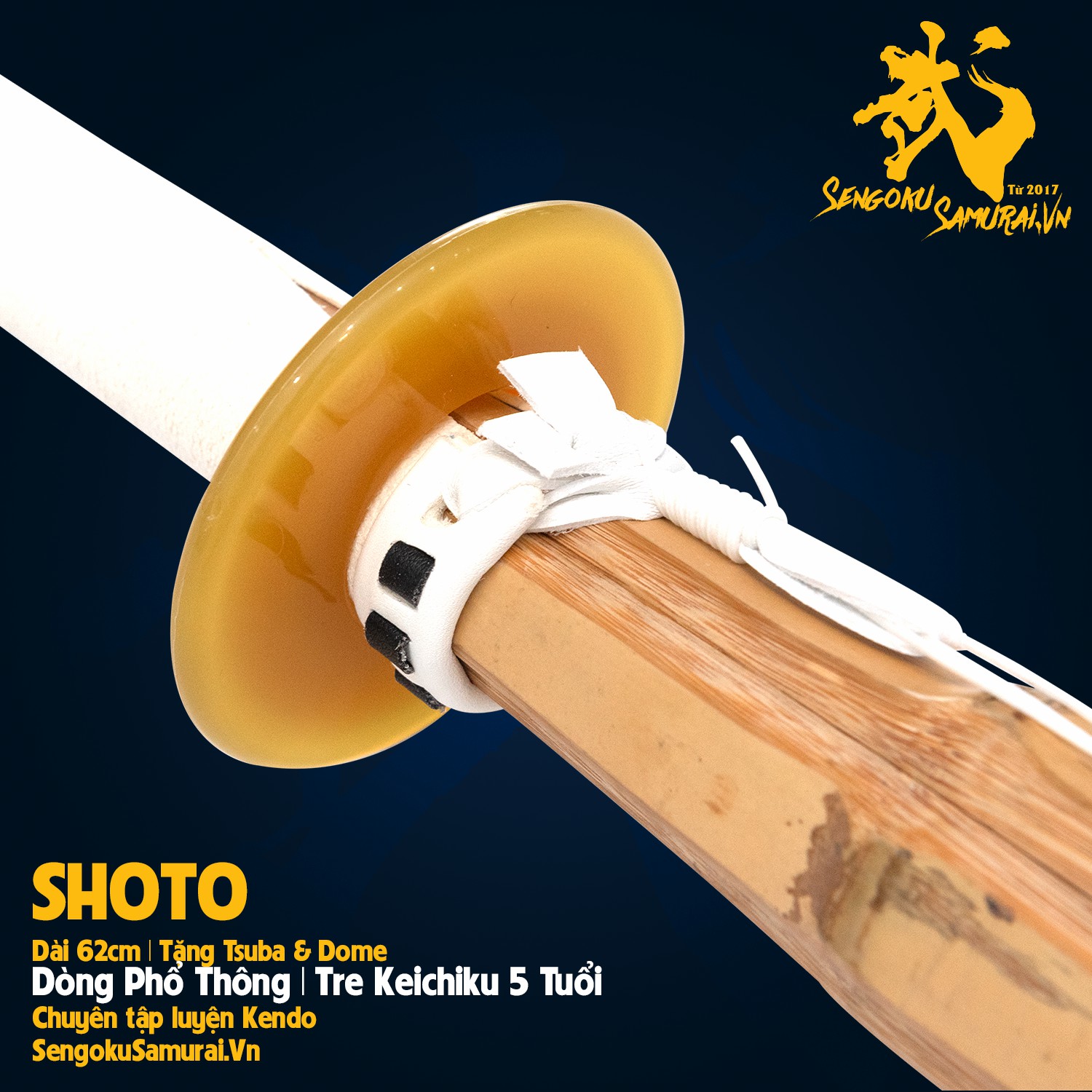 SHOTO | Kiếm Tre Ngắn Nitoryu 