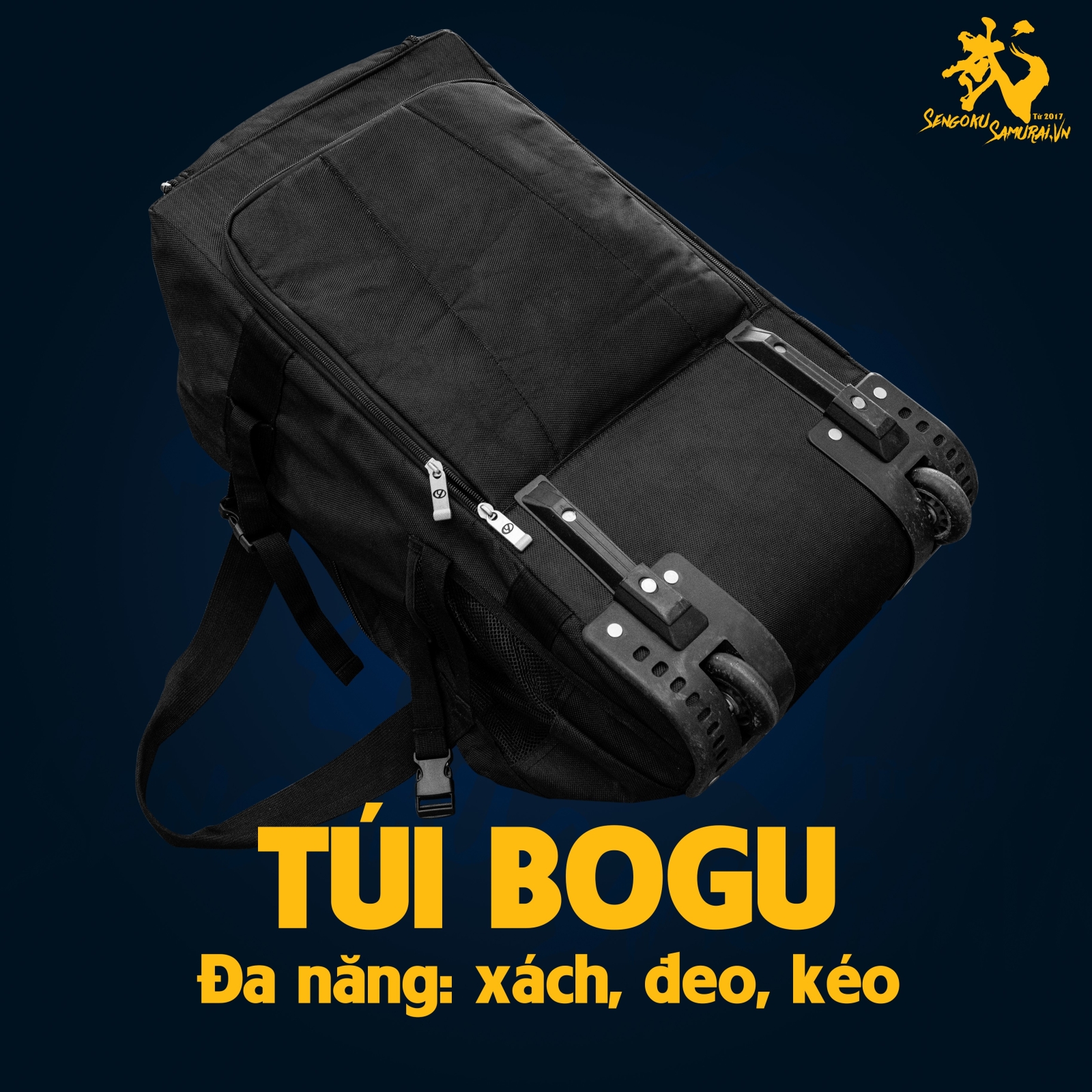 TÚI BOGU | Đa năng tiện lợi (Xách Tay, Đeo 2 vai, Kéo vali) 